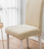 6 Pcs Brown Color Honeycomb Chair Cover